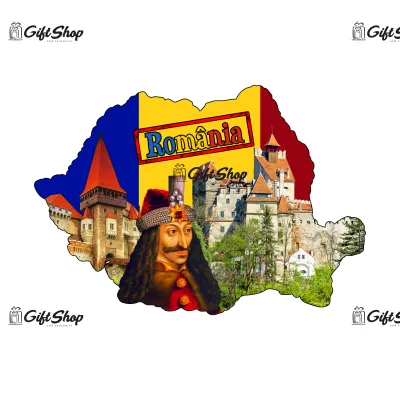 Mgs200-magnet frigider-castelul bran-